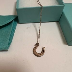 Tiffany’s sliver horseshoe necklace